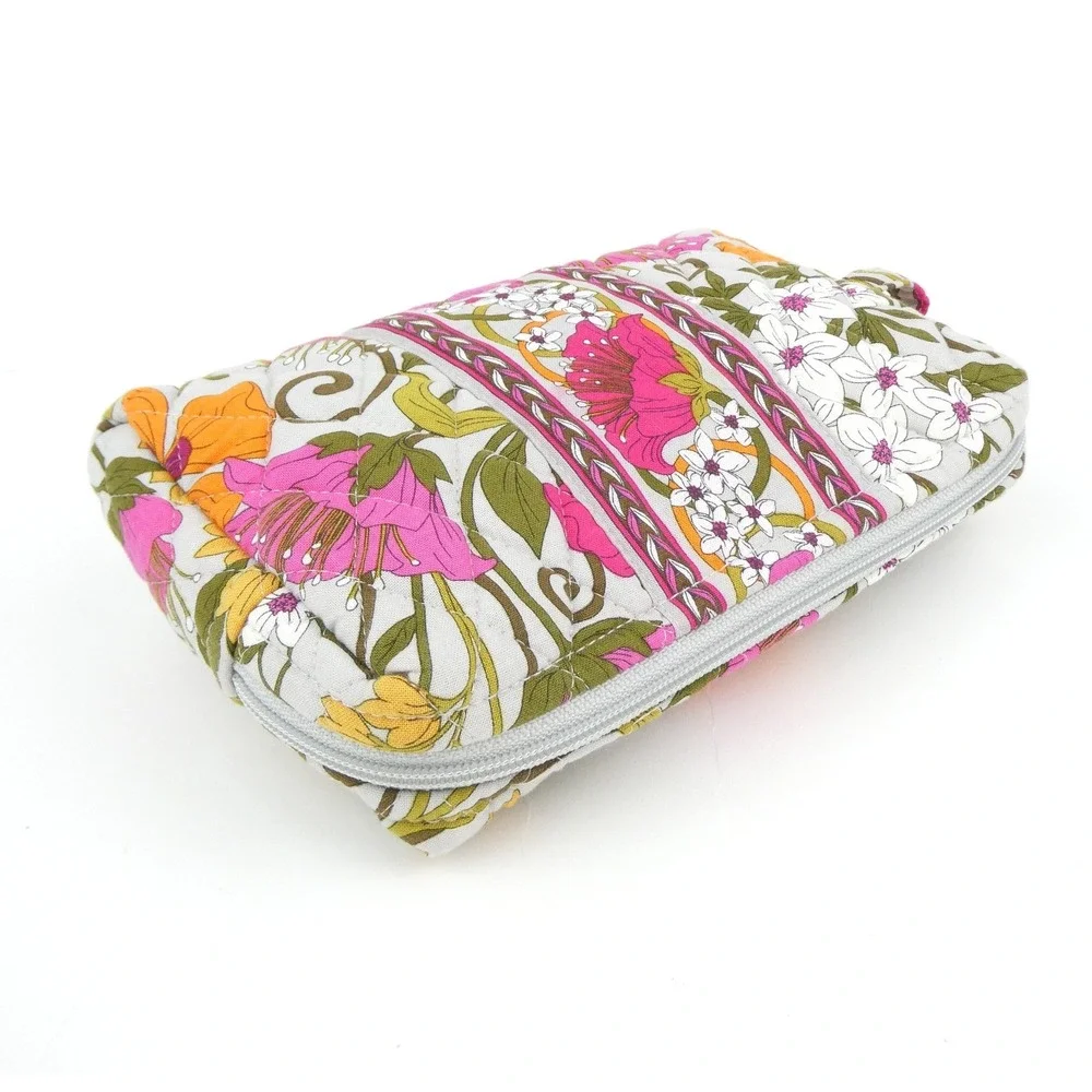 Vera Bradley Tea Garden Medium Cosmetic Case